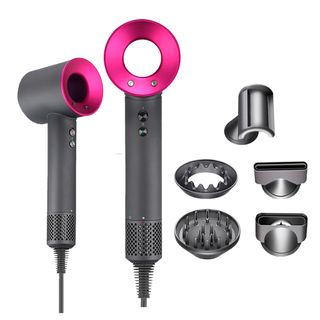 Secador de Pelo Gris/Rosa