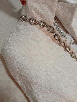 Traje Gitano Novio Blanco 3 Piezas