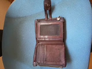 Cartera Contessa Piel Genuina Marrón