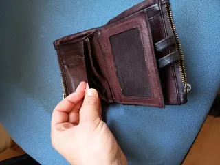 Cartera Contessa Piel Genuina Marrón