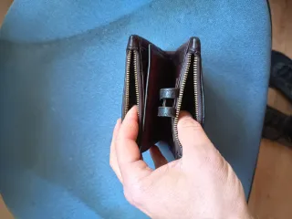 Cartera Contessa Piel Genuina Marrón