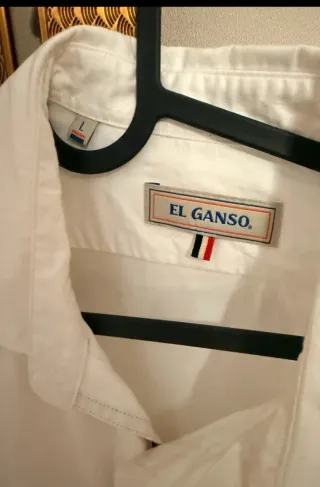 Camisa El Ganso Blanca Talla L