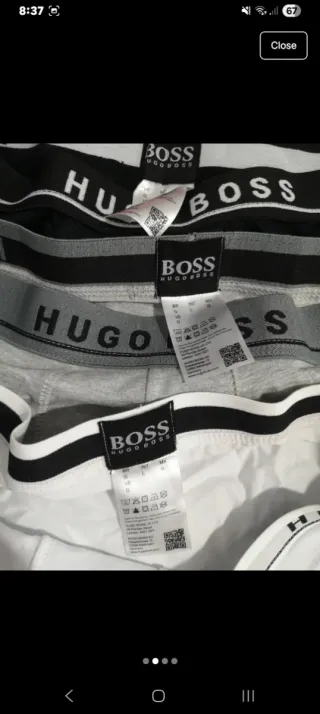 Boxer Hugo Boss Uomo L 3 Pezzi