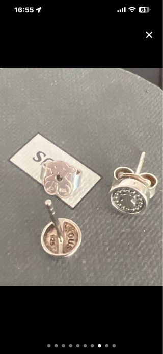 Pendientes Tous Plata Originales