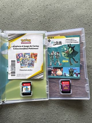Nintendo Switch Pokémon púrpura y espada