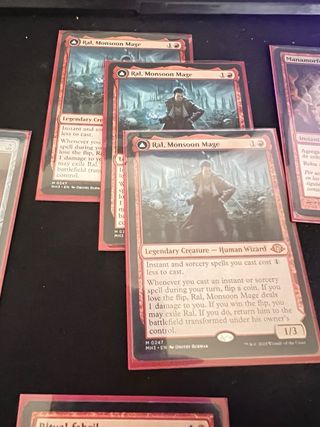 Mazo deck Ruby Storm de modern MTG