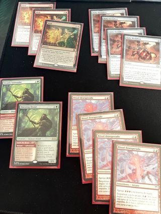 Mazo deck Ruby Storm de modern MTG