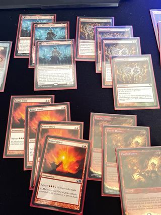 Mazo deck Ruby Storm de modern MTG