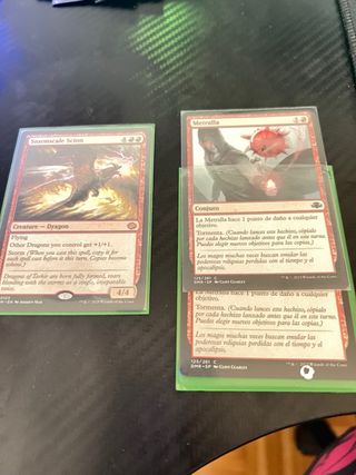 Mazo deck Ruby Storm de modern MTG