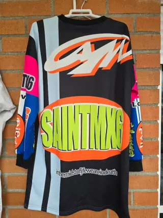 Vestido Camiseta Graffiti Multicolor