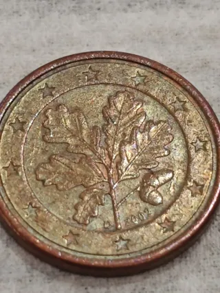 Moneda 1 Céntimo Euro 2002