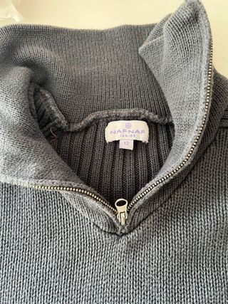 Jersey NAF NAF niño gris