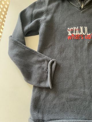 Jersey NAF NAF niño gris