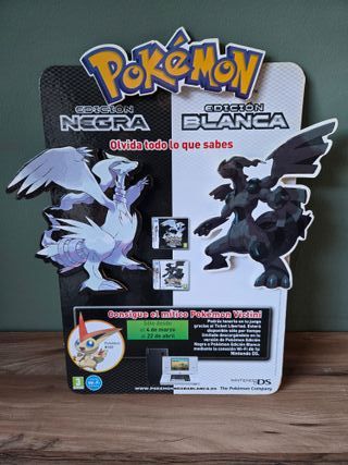 Totem 3D Pokemon Ed. Negra Blanca ( A ESTRENAR )