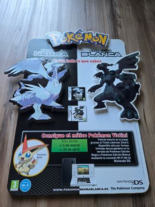 Totem 3D Pokemon Ed. Negra Blanca ( A ESTRENAR )