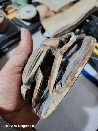 Scarabeo in pietra portafortuna