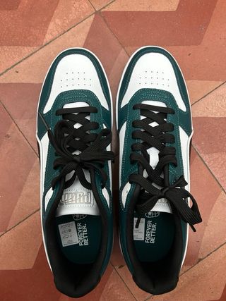 Zapatillas Puma Verde y Negro
