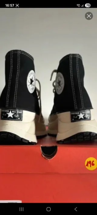 Converse Run Star Hike negras/beige