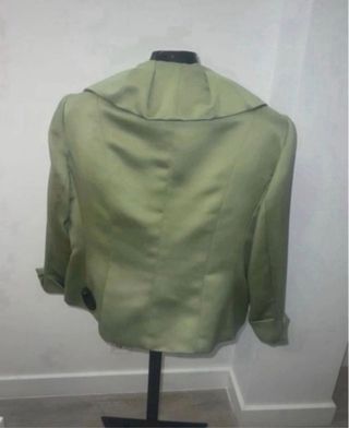 Chaqueta de fiesta verde