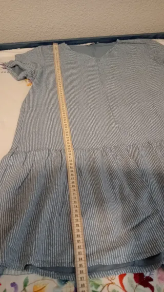 Vestido fresco vaquero talla única