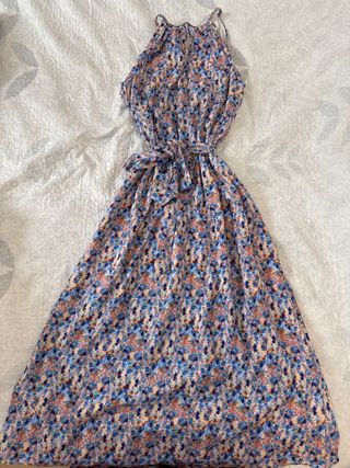Vestido midi floral