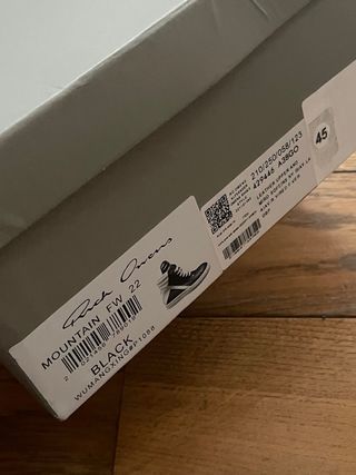 Rick Owens Geobasket Taglia 44