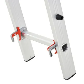 Escalera Tijera Aluminio Plegable Triangular