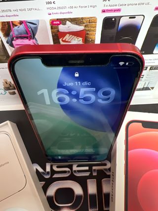 iPhone 12 128GB Rosso - 6 Mesi di Garanzia