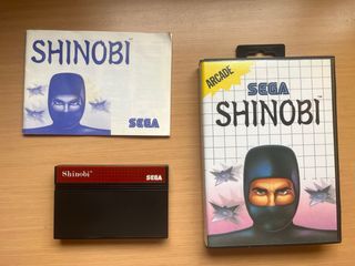 Juego Shinobi Master System II Sega