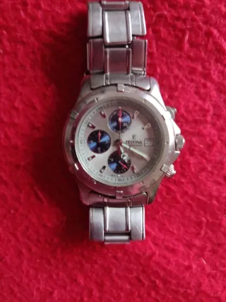Reloj Festina Hombre Plata Cronógrafo