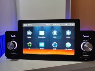 RADIO 1DIN PANTALLA 5 CARPLAY ANDROID AUTO USB...