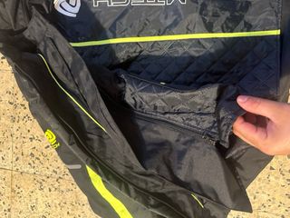 Chaqueta Moto MTECH Negra y Amarilla