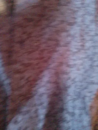 Camisa Mango Azul Estampada Talla M