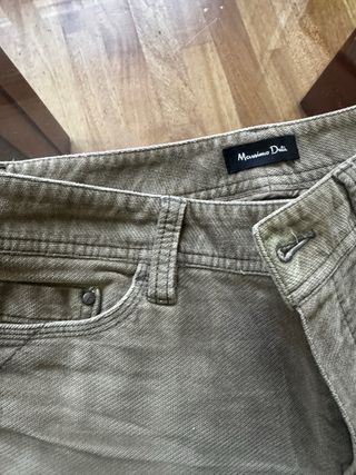Pantalón pana mujer Massimo Dutti T38  de pana