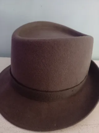 Sombrero de fieltro invierno mujer
