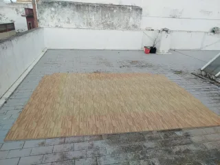 Tatami suelo imitación madera. 2.94 x 3.90x 2