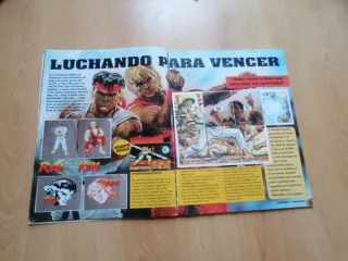 Street Fighter II Álbum Oficial Cromos
