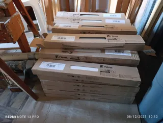 Rodapiés Gres Esmaltado Blanco 10x60cm. 40 cajas /