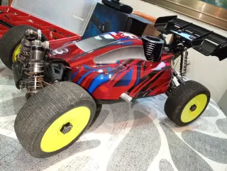 Coche RC Nitro Hong Nor X1 1/8 JamminX1-CR