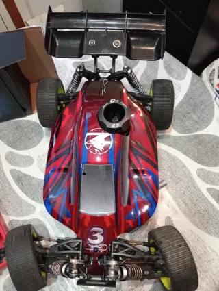 Coche RC Nitro Hong Nor X1 1/8 JamminX1-CR