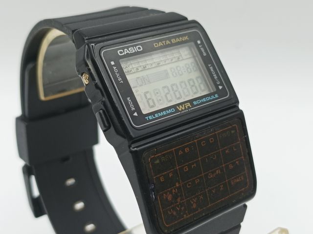 Reloj Casio DBC-61 Data Bank Telememo Vintage