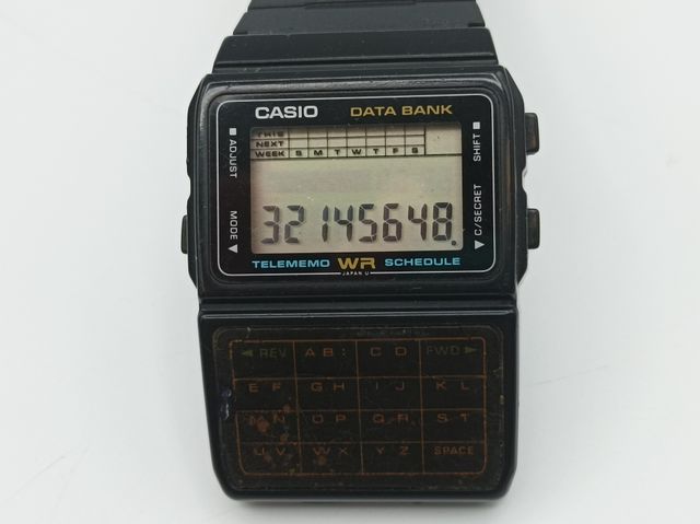 Reloj Casio DBC-61 Data Bank Telememo Vintage