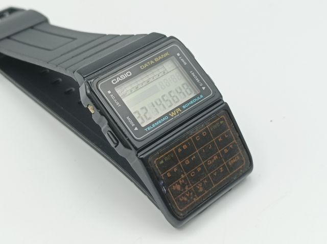 Reloj Casio DBC-61 Data Bank Telememo Vintage