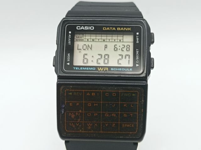 Reloj Casio DBC-61 Data Bank Telememo Vintage
