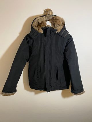 Woolrich Giacca Pelliccia Vera Piumino M Donna