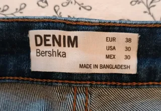 Vaqueros Hombre Azul