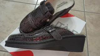 Valleverde Ciabatte Stampa Cocco Zeppa Media