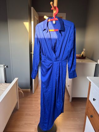 Vestido de fiesta azul