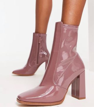 Botines Aldo Rosa Talla 38 Nuevos