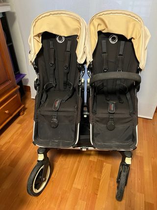 Bugaboo Doble Gemelar Beige
